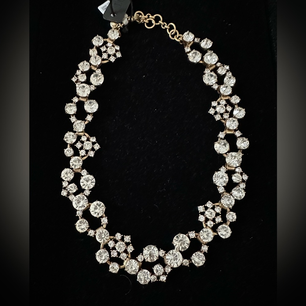 NWT J Crew Icy Crystal Necklace